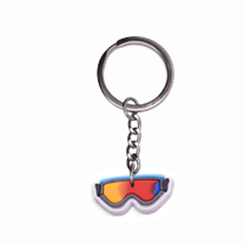 Wholesale 20pcs/pack Ice Hockey PVC Soft Cartoon Keychain
